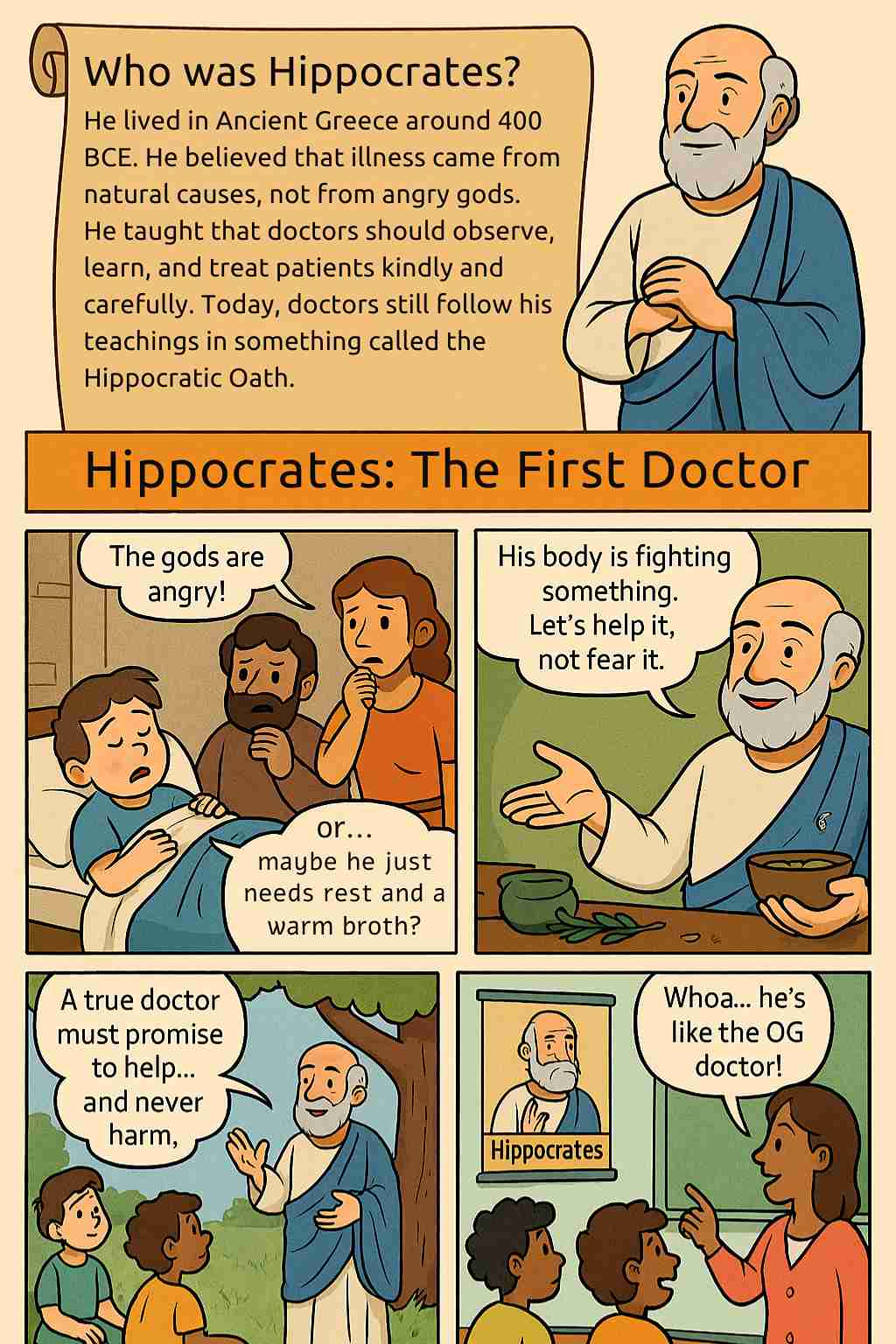 Hippocrates: The First Doctor